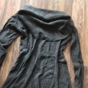 Big neck sweater